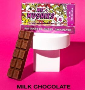 Mr mushies chocolate bar