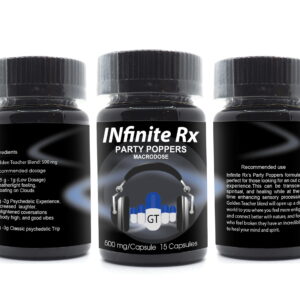 INfinite-Rx-Party-Poppers-Macrodosing-Mushrooms-Capsules-GT-3D-Bottle